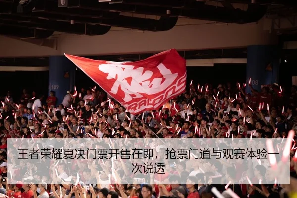王者荣耀夏决门票开售在即，抢票门道与观赛体验一次说透